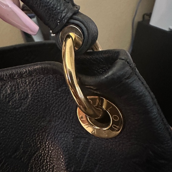 Louis Vuitton MM - black leather - Picture 3 of 16